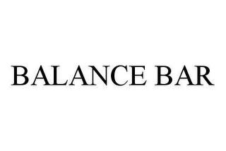 BALANCE BAR trademark