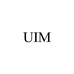 UIM trademark