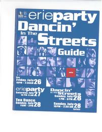 ERIEPARTY DANCIN' IN THE STREETS GUIDE trademark