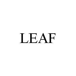 LEAF trademark