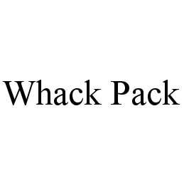 WHACK PACK trademark