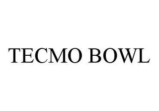 TECMO BOWL trademark