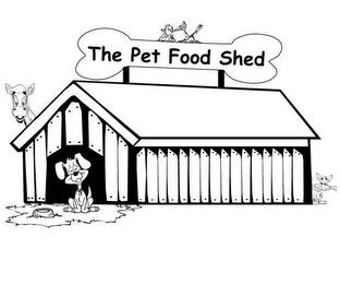 THE PET FOOD SHED trademark