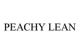 PEACHY LEAN trademark