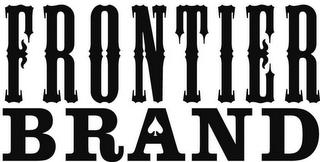 FRONTIER BRAND trademark