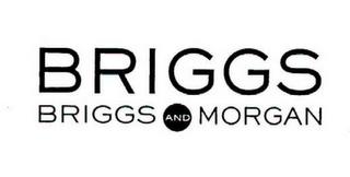 BRIGGS BRIGGS AND MORGAN trademark