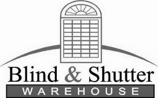 BLIND & SHUTTER WAREHOUSE trademark