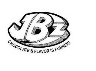 JBZ CHOCOLATE & FLAVOR IS FUNNER! trademark