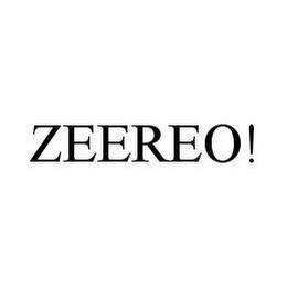 ZEEREO! trademark