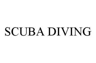 SCUBA DIVING trademark