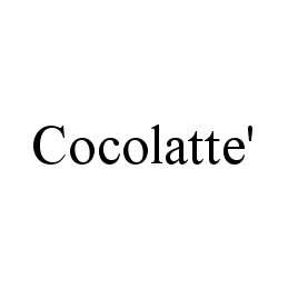 COCOLATTE' trademark