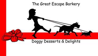 THE GREAT ESCAPE BARKERY DOGGY DESSERTS & DELIGHTS trademark