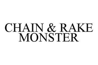 CHAIN & RAKE MONSTER trademark