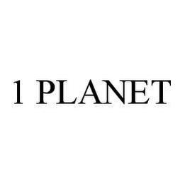 1 PLANET trademark