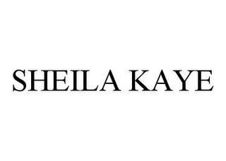 SHEILA KAYE trademark