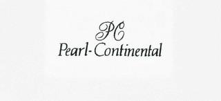 PC PEARL-CONTINENTAL trademark