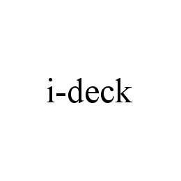 I-DECK trademark