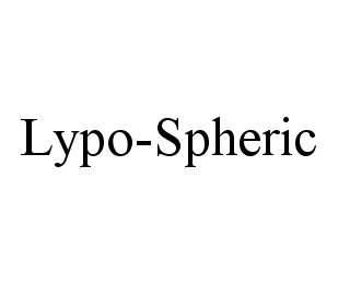 LYPO-SPHERIC trademark