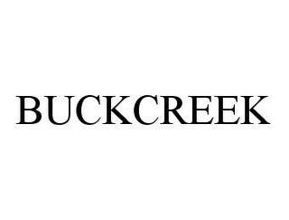 BUCKCREEK trademark