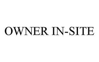 OWNER IN-SITE trademark