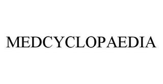 MEDCYCLOPAEDIA trademark