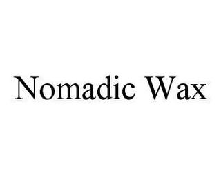 NOMADIC WAX trademark