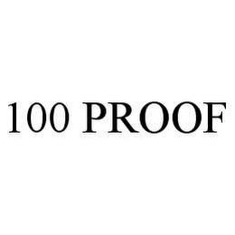 100 PROOF trademark