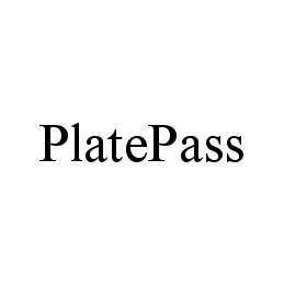 PLATEPASS trademark