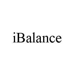 IBALANCE trademark