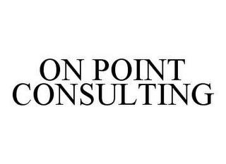 ON POINT CONSULTING trademark