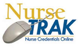 NURSETRAK NURSE CREDENTIALS ONLINE trademark