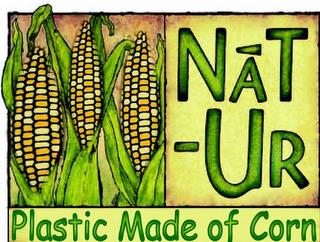 NAT-UR PLASTIC MADE OF CORN trademark