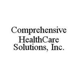 COMPREHENSIVE HEALTHCARE SOLUTIONS, INC. trademark