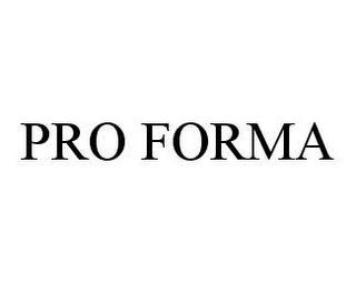 PRO FORMA trademark