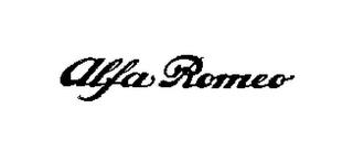 ALFA ROMEO trademark