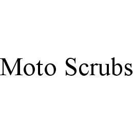 MOTO SCRUBS trademark