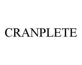 CRANPLETE trademark