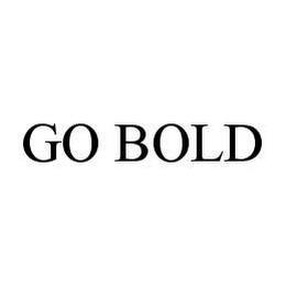 GO BOLD trademark