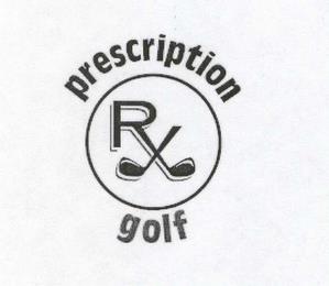 RX PRESCRIPTION GOLF trademark