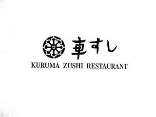 KURUMA ZUSHI RESTAURANT trademark