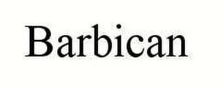 BARBICAN trademark