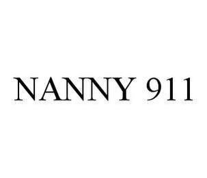 NANNY 911 trademark