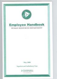 EMPLOYEE HANDBOOK trademark