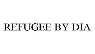 REFUGEE BY DIA trademark