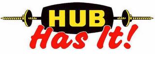 HUB HAS IT! trademark