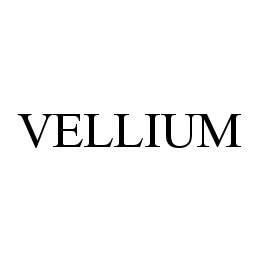 VELLIUM trademark