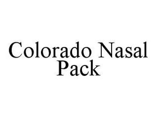 COLORADO NASAL PACK trademark