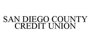 SAN DIEGO COUNTY CREDIT UNION trademark