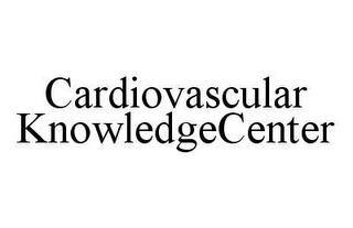 CARDIOVASCULAR KNOWLEDGECENTER trademark