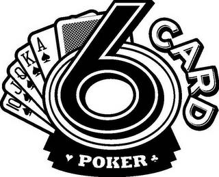 10 J Q K A 6 CARD POKER trademark